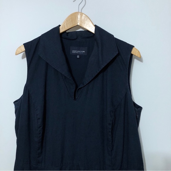 Jones New York Vintage Womens Linen Dress - Picture 4 of 9